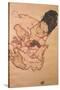 Nursing Mother (Stephanie Gruenwald), 1917-Egon Schiele-Stretched Canvas