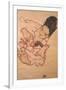 Nursing Mother (Stephanie Gruenwald), 1917-Egon Schiele-Framed Giclee Print