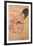 Nursing Mother (Stephanie Gruenwald), 1917-Egon Schiele-Framed Giclee Print