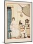 Nursing of Infants, Illustration from 'The Works of Hippocrates', 1934 (Colour Litho)-Joseph Kuhn-Regnier-Mounted Giclee Print