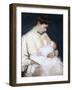 Nursing the Baby, 1906-Lilla Cabot Perry-Framed Giclee Print