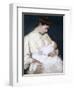 Nursing the Baby, 1906-Lilla Cabot Perry-Framed Giclee Print