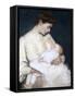 Nursing the Baby, 1906-Lilla Cabot Perry-Framed Stretched Canvas