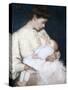 Nursing the Baby, 1906-Lilla Cabot Perry-Stretched Canvas