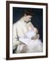 Nursing the Baby-Lilla Cabot Perry-Framed Giclee Print