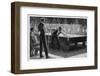 Nursing the Balls: Serious Game of Billiards-null-Framed Photographic Print