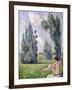 Nus dans un paysage-Emile Bernard-Framed Giclee Print