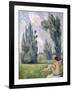 Nus dans un paysage-Emile Bernard-Framed Giclee Print