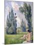 Nus dans un paysage-Emile Bernard-Mounted Giclee Print