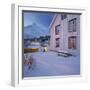 Nusfjord, Flakstadoya (Island), Lofoten, 'Nordland' (County), Norway-Rainer Mirau-Framed Photographic Print