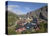 Nusfjord, Flakstadoya, Lofoten Islands, Norway, Scandinavia-Gary Cook-Stretched Canvas