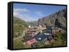 Nusfjord, Flakstadoya, Lofoten Islands, Norway, Scandinavia-Gary Cook-Framed Stretched Canvas