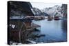 Nusfjord, Lofoten Islands, Arctic, Norway, Scandinavia-Sergio Pitamitz-Stretched Canvas