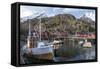 Nusfjord, Lofoten Islands, Nordland, Arctic, Norway, Scandinavia-Rolf Richardson-Framed Stretched Canvas