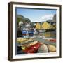 Nusfjord, Lofotens, Norway, Scandinavia, Europe-David Lomax-Framed Photographic Print