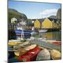 Nusfjord, Lofotens, Norway, Scandinavia, Europe-David Lomax-Mounted Photographic Print