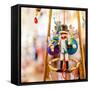 Nutcracker, Christmas Decoration, Reykjavik, Iceland-null-Framed Stretched Canvas