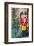 Nutcracker outside Kathe Wohlfahrt store, Rothenburg, Germany-Jim Engelbrecht-Framed Photographic Print