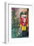 Nutcracker outside Kathe Wohlfahrt store, Rothenburg, Germany-Jim Engelbrecht-Framed Photographic Print