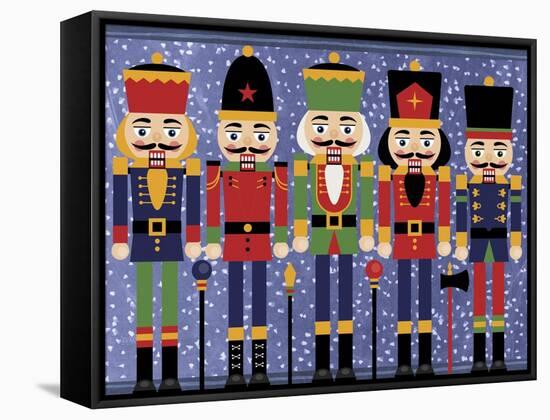 Nutcracker-Erin Clark-Framed Stretched Canvas