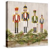 Nutcrackers on a Mantel-Silvia Vassileva-Stretched Canvas