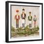 Nutcrackers on a Mantel-Silvia Vassileva-Framed Art Print