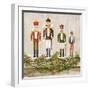 Nutcrackers on a Mantel-Silvia Vassileva-Framed Art Print