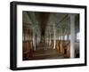 Nuti's Hall, 1447-1454, Malatesta Library, Cesena, Emilia-Romagna, Italy-Matteo Prunes-Framed Giclee Print