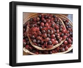 Nutmeg in Public Market, Castries, Caribbean-Greg Johnston-Framed Photographic Print