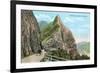 Nuuanu Pali, Honolulu, Hawaii-null-Framed Art Print