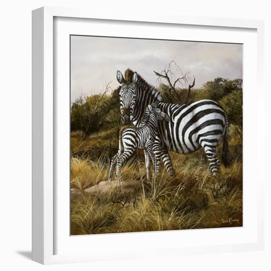 Nuzzling-Trevor V. Swanson-Framed Giclee Print