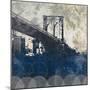 NY Bridge at Dusk I-Dan Meneely-Mounted Art Print
