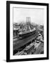 NY: Brooklyn Bridge, 1898-null-Framed Giclee Print