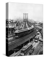 NY: Brooklyn Bridge, 1898-null-Stretched Canvas