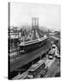 NY: Brooklyn Bridge, 1898-null-Stretched Canvas