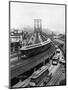 NY: Brooklyn Bridge, 1898-null-Mounted Giclee Print