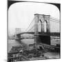 NY: Brooklyn Bridge, 1901-null-Mounted Giclee Print