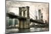 NY Brooklyn Bridge-Rhonda Addison-Mounted Photo