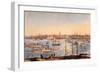 NY: Brooklyn Heights, 1849-Currier & Ives-Framed Giclee Print