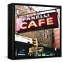 NY Cafe-Philippe Hugonnard-Framed Stretched Canvas