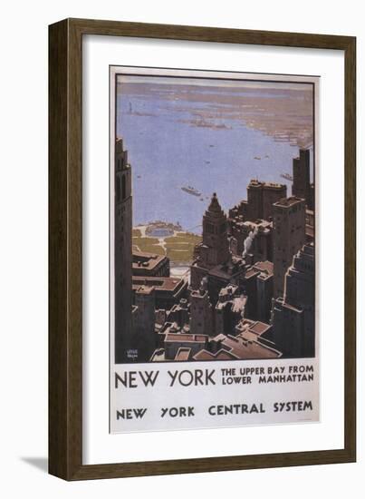 NY Central-null-Framed Giclee Print