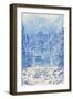 NY City Winter-Bill Bell-Framed Giclee Print