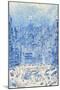 NY City Winter-Bill Bell-Mounted Giclee Print