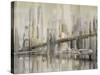 NY Cityscape Castleton Bridge-Paul Duncan-Stretched Canvas