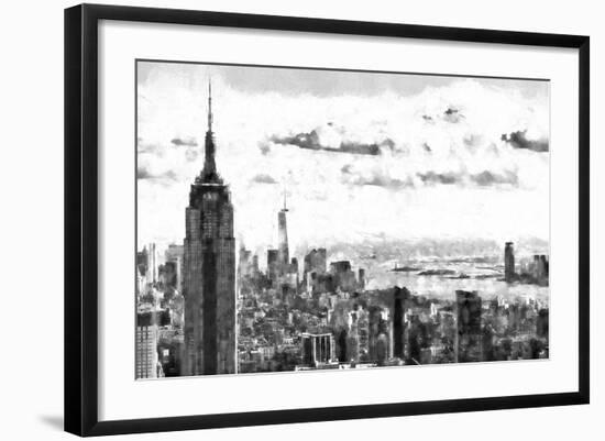 NY Cityscape-Philippe Hugonnard-Framed Giclee Print