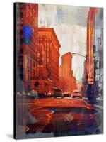 NY Downtown 14-Sven Pfrommer-Stretched Canvas