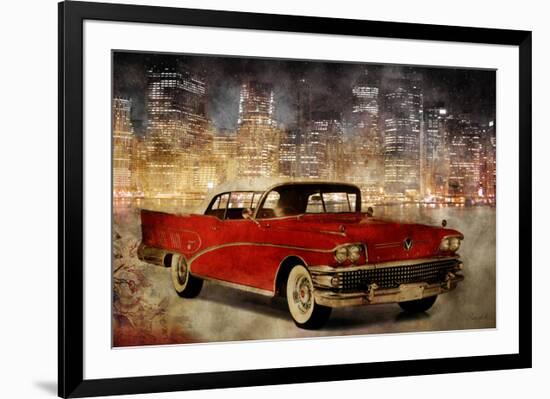 NY Drive II-null-Framed Premium Giclee Print