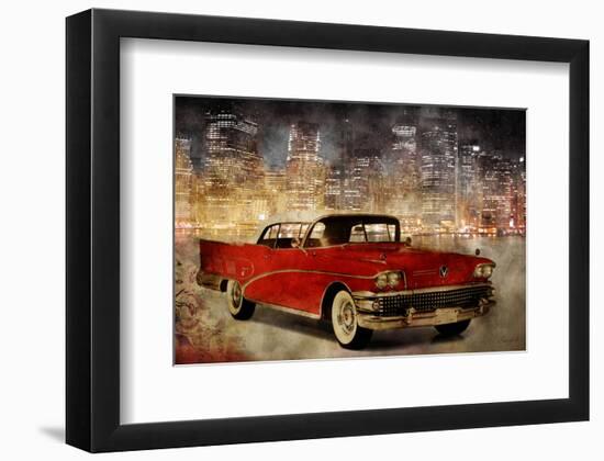 NY Drive II-null-Framed Art Print