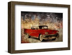 NY Drive II-null-Framed Art Print