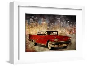 NY Drive II-null-Framed Art Print